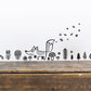 Fox Wall Decal -  Woodland Kids Room Wall Sticker - Just Kidding Store