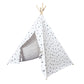 Black Triangles Teepee - Four Poles Kids Tent