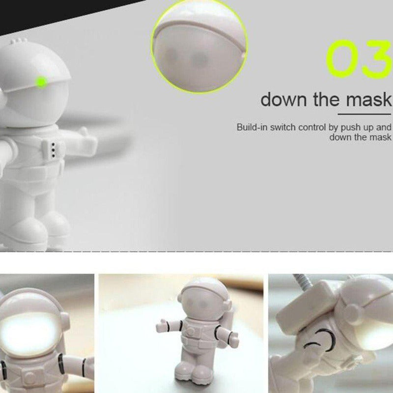 Astronaut USB LED Night Light For PC Spaceman - Just Kidding Store
