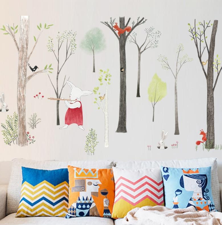 Nordic Forest Wall Decal
