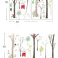 Nordic Forest Kids Woodland Wall Decal Stickers - Just Kidding Store