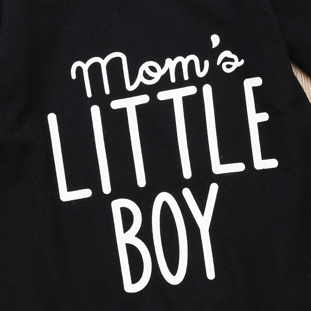 Mom's Little Boy Romper - Just Kidding Store