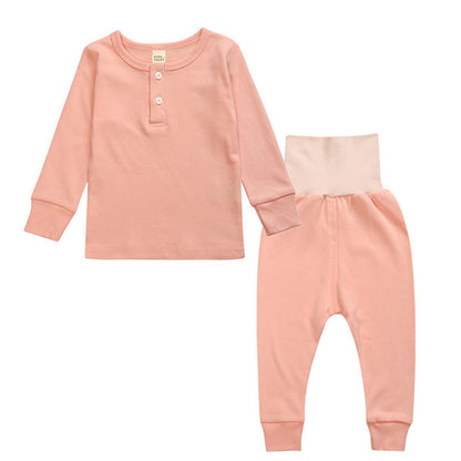 Sleepwear Set - Kids Pajamas - Peach - Just Kidding Store