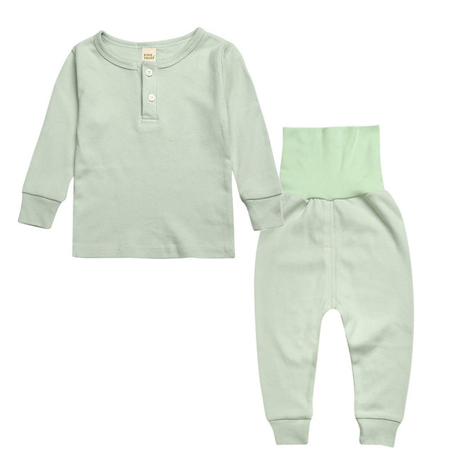 Sleepwear Set - Kids Pajamas - Mint - Just Kidding Store