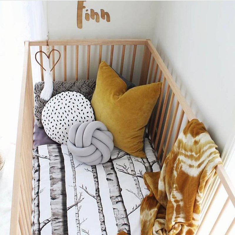 Handmade Soft Knot Cushion - Nursery Deco Pillows - Just Kidding Store