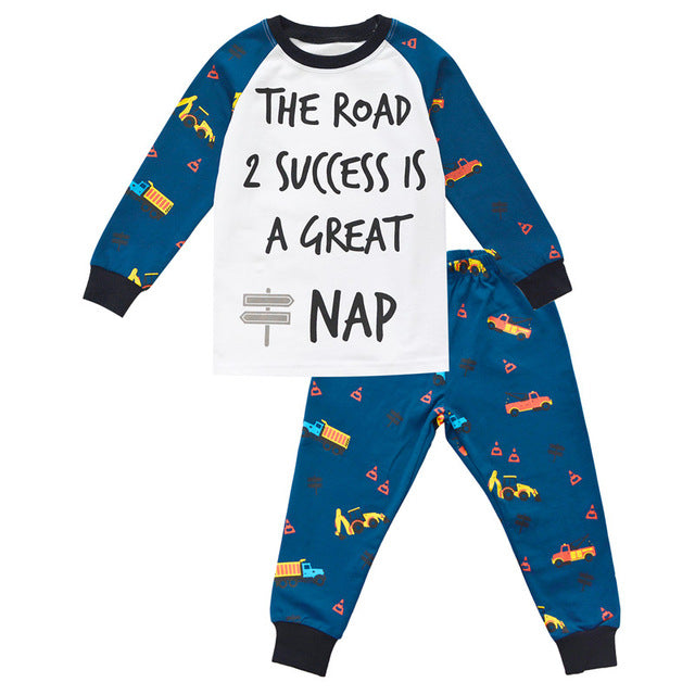 Trucks Sleepwear Set - Kids Pajamas - Just Kidding Store 