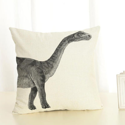 Dinosaur Kids Cushion Cover Dino Pillow Case - Just Kidding Store