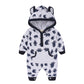 Forest Friends Romper Baby Trendy Hooded Rompers - Just Kidding Store