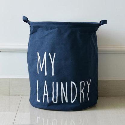 My Laundry Hamper Bag  Kids Clothes Storage Basket  Just Kidding Store