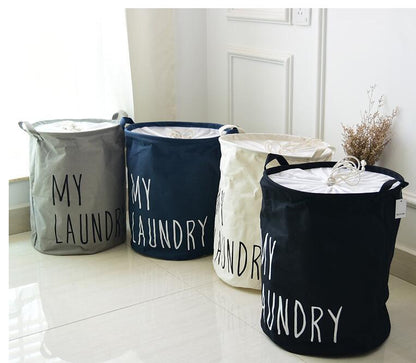 My Laundry Hamper Bag  Kids Clothes Storage Basket  Just Kidding Store