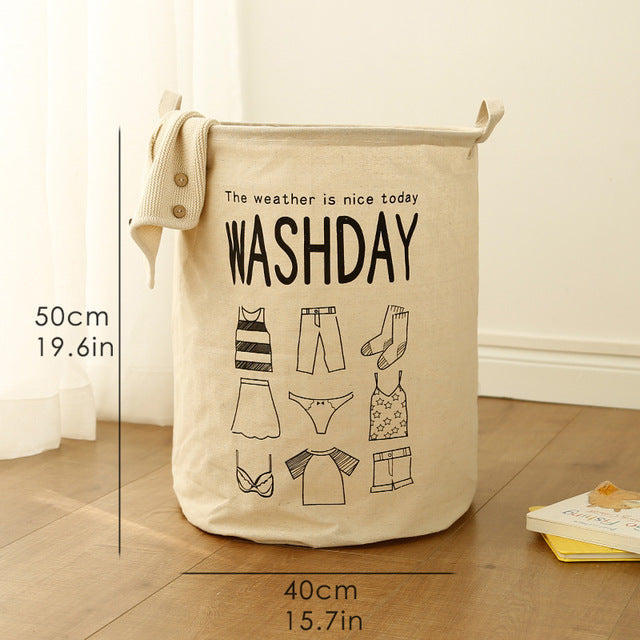 Super Large Toy Storage - Kids Laundry Basket - Just Kidding Store 
