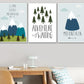 Adventure Inspiring Canvas Paintings - Climb Every Mountain - Just Kidding Store