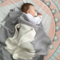 Soft Knitted Cute Gray Rabbit Baby Kids Blanket - Just Kidding Store