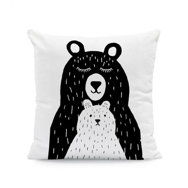 Nordic Style Cushion Covers - Mamma Bear Just Kidding Store