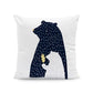 Nordic Style Cushion Covers - Daddy Bear - Just Kidding Store