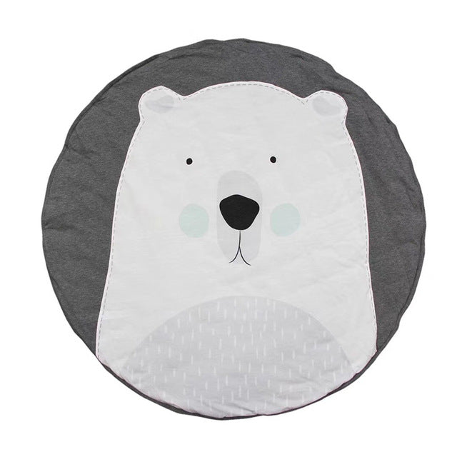 Polar Bear Baby Toddler Play Mat Crawling Mat - Just Kidding Store