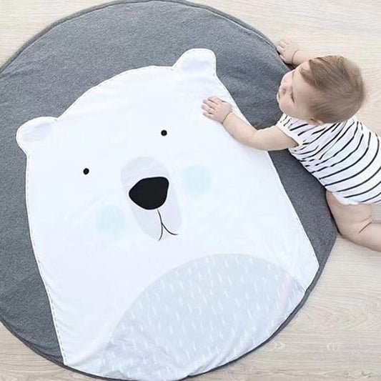 Polar Bear Baby Toddler Play Mat Crawling Mat - Just Kidding Store