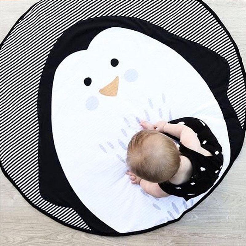 Penguin Play Mat Baby Toddler Crawling Mat - Just Kidding Store