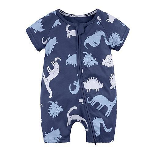 Dino Summer Baby and Toddler Romper - Just Kidding Store 