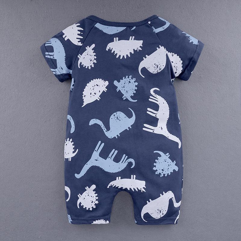 Dino Summer Baby and Toddler Romper - Just Kidding Store 
