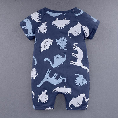 Dino Summer Baby and Toddler Romper - Just Kidding Store 