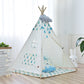 White Pine Trees Teepee - Kids Indian Play Tent - Just Kidding Store