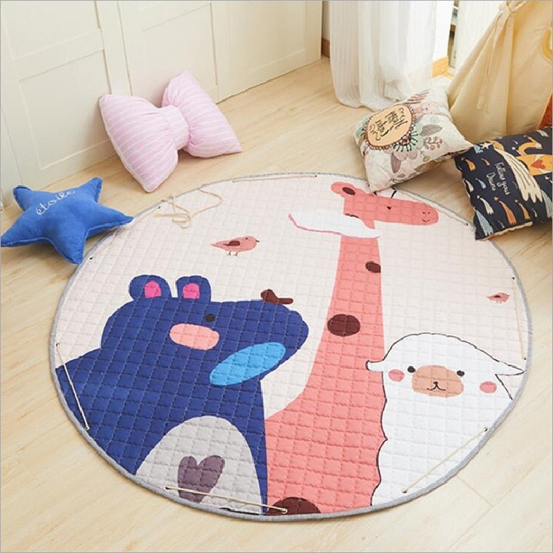 Activity Play Mat Toy Storage Bag Animal Friends - Just Kidding Store