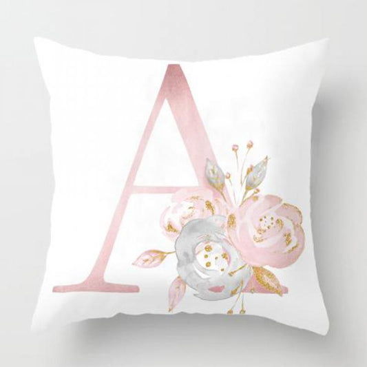 A Initial Personalised Cushion Cover - Just Kidding Store