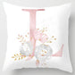 L Initial Personalised Cushion Cover - Just Kidding Store