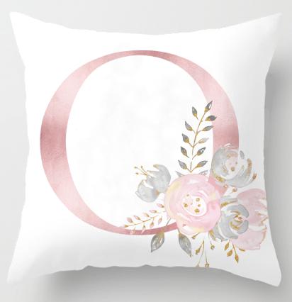 O Initial Personalised Cushion Cover - Just Kidding Store