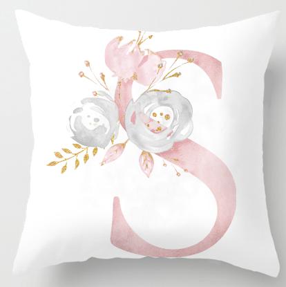 SInitial Personalised Cushion Cover - Just Kidding Store
