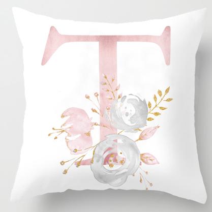T Initial Personalised Cushion Cover - Just Kidding Store