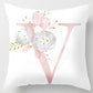 V Initial Personalised Cushion Cover - Just Kidding Store