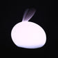 Bunny Night Light - Silicone Rabbit Kids Light  - Just Kidding Store 