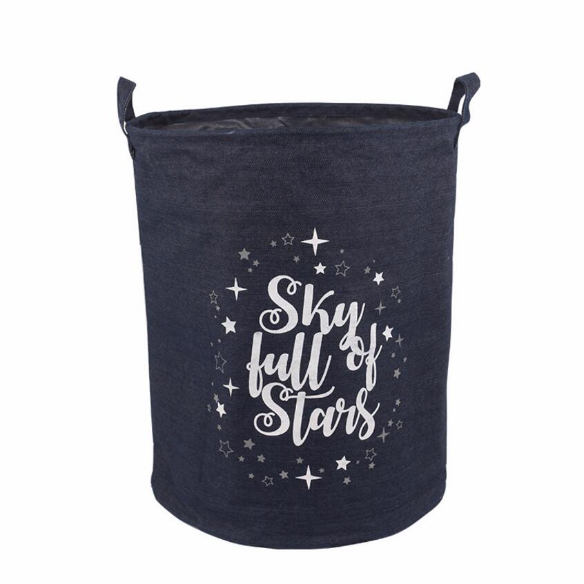 Sky Full Of Stars Storage Basket Kids Hamper Bag - Just Kidding Store