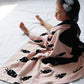 Pink Bunny Double Sided Cotton Blanket - Just Kidding Store