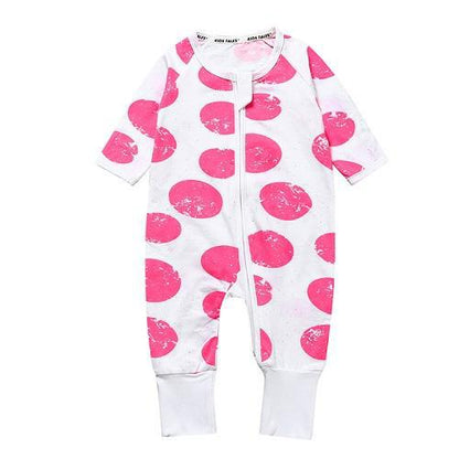 Pink Dots Baby and Toddlers Romper - Just Kidding Store 