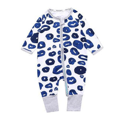 Blue Spots Baby and Toddler Romper - Just Kidding Store