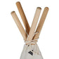Black Triangles Teepee - Four Poles Kids Tent