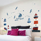 Beside The Seaside Wall Sticker Lighthouse Decal - Just Kidding Store