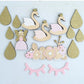 3D Wooden Eyelashes Wall Decor - Sleepy Eyes Sign - Just Kidding Store