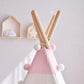 Pink Striped Teepee - Kids Indian Play Tent - Just Kidding Store