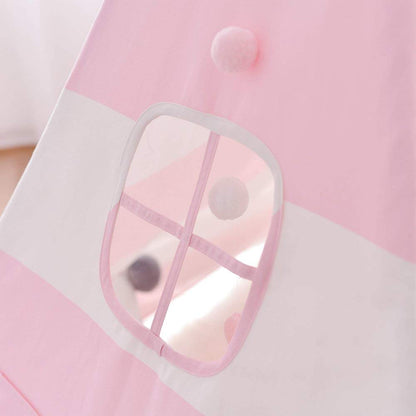 Pink Striped Teepee - Kids Indian Play Tent - Just Kidding Store