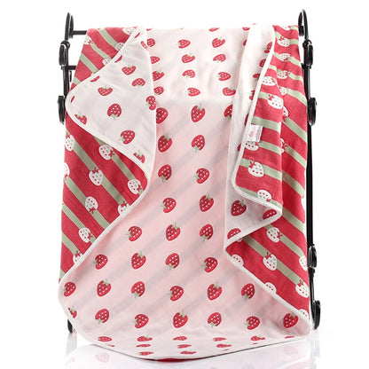 Six Layers Cotton Blanket - Chevron, Flamingo, Diamond, Cloud