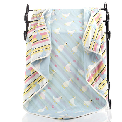 Six Layers Cotton Blanket - Chevron, Flamingo, Diamond, Cloud
