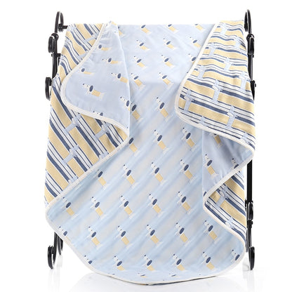 Six Layers Cotton Blanket - Chevron, Flamingo, Diamond, Cloud