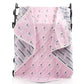 Six Layers Cotton Blanket - Chevron, Flamingo, Diamond, Cloud