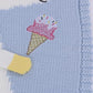 Get Enchanted - Unicorn Knitted Kids Blanket - Blue, Violet, Red, Green