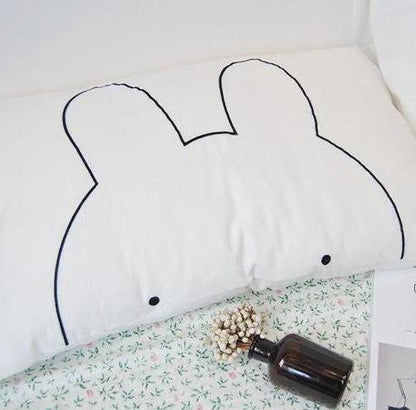 Miffy Pillow Cover - Kawaii Bunny Pillowcase - Just Kidding Store