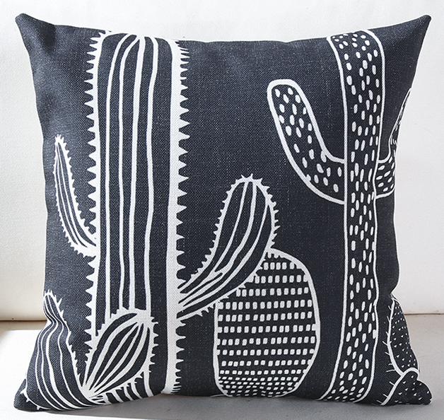 Nordic Style Cushion Covers - Cactus, Bear, Pine Tree, Arrow - Just Kidding Store